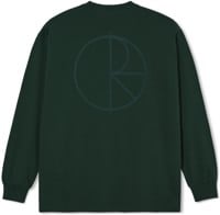Polar Skate Co. Stroke Logo Jr. Long Sleeve T-Shirt - dark green