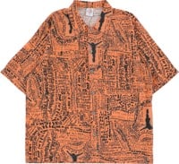 Polar Skate Co. Exist Bowling S/S Shirt - orange