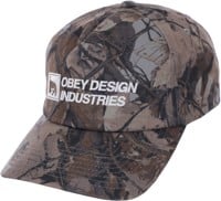 Obey Design Industries Trucker Hat - fence camo multi