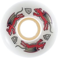 Powell Peralta Nano Rat AA2 Wide Ride Patch Skateboard Wheels - white (93a)