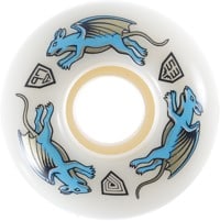 Powell Peralta Nano Rat AV4 Medium Ride Patch Skateboard Wheels - white (97a)