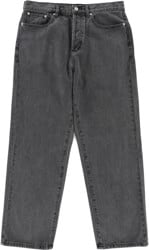 Obey Classic Baggy Denim Jeans - black ash