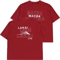 Lakai Lakai x MACBALIFE T-Shirt - red