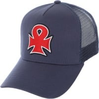 Carpet Iron Ankh Trucker Hat - blue