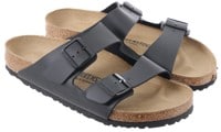 Birkenstock Arizona Soft Footbed Sandals - black suede