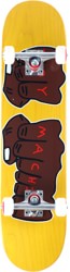 Toy Machine Fists 001 7.75 Complete Skateboard - yellow