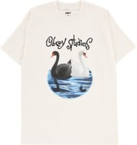Obey Studios Swan T-Shirt - vintage white