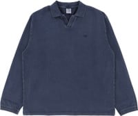 Polar Skate Co. Serge L/S Polo Shirt - blue