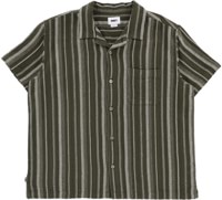 Obey Hugh S/S Shirt - dark sage multi