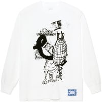 Last Resort AB FIG 16 L/S T-Shirt - white/black