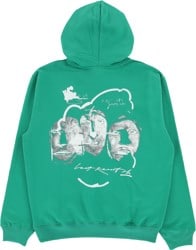 Last Resort AB Heads Hoodie - kelly green/white