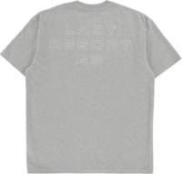 Last Resort AB Eurostyle T-Shirt - grey melange/white