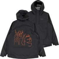 Adidas Shmoofoil Xpl 2.5 Layer Climaproof Anorak Jacket - black