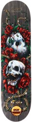 DGK Ortiz Los Muertos 8.1 Skateboard Deck - black