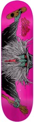 Blood Wizard Flying Wizard 8.0 Skateboard Deck - pink
