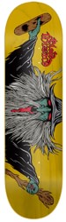 Blood Wizard Flying Wizard 8.0 Skateboard Deck - yellow
