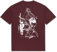 Last Resort AB FIG 16 T-Shirt - red/white