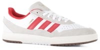 Adidas Tyshawn II Skate Shoes - footwear white/better scarlet/chalkbetter