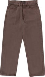 Vans Check-5 Loose Denim Jeans - dark brown