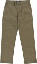 Vans Authentic Chino Straight Pants - mossy olive