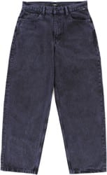 Vans Check-5 Baggy Acid Overdyed Denim Jeans - deep indigo