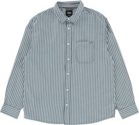 Vans LX Dobby Stripe L/S Shirt - mystic moss
