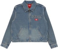 Dickies Women's Denim Painter Jacket - khaki tinited blue