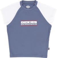 Dickies Women's Derby Raglan S/S Tee - retro indigo