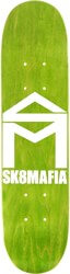 SK8MAFIA House Logo KO 6.0 Micro Skateboard Deck - green