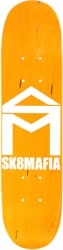 SK8MAFIA House Logo KO 6.0 Micro Skateboard Deck - orange