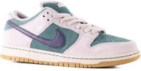 Nike SB Dunk Low Pro SB Skate Shoes - mineral slate/dark raisin-particle rose-silt red