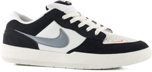 Nike SB Force 58 Skate Shoes - black/cool grey-summit white-sail-orange frost - view large