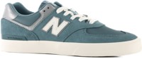 New Balance Numeric 574V Skate Shoes - saltwater/white