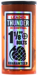 Thunder Phillips Thunder Bolts Skateboard Hardware - black/red