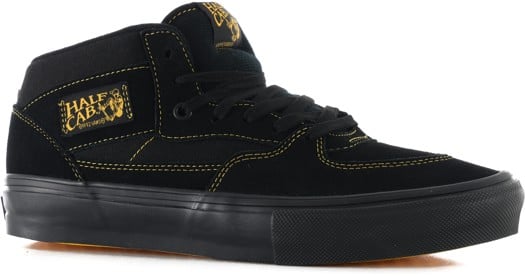 Vans Skate Half Cab Shoes - black/mustard - view large