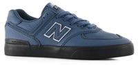 New Balance Numeric 574V Skate Shoes - shoreline blue/black