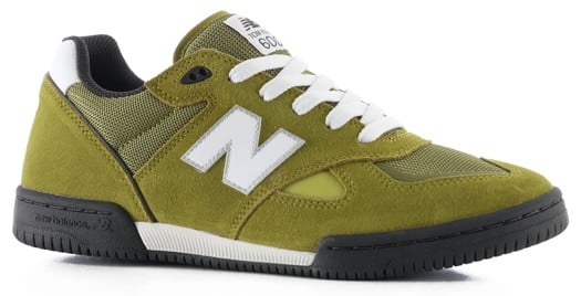 New Balance Numeric 600 Tom Knox Skate Shoes - moss/white - view large