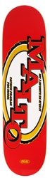 Real Praman Favorite Skater 8.5 Skateboard Deck - red/yellow stain