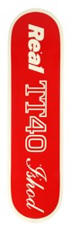 Real Ishod Shape Code 8.5 Skateboard Deck - red