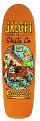 Anti-Hero Jalopi Freeloader 10.14 Skateboard Deck - orange
