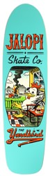 Anti-Hero Jalopi Yardbird 9.81 Skateboard Deck - teal