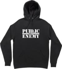 Lakai Public Enemy Classic Pullover Hood Hoodie - black