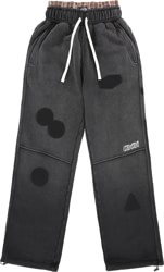 Lakai Double Waisted Sunfaded Sweatpants - black