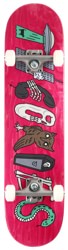 Theories Symbols 7.75 Complete Skateboard - pink