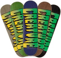Creature Logo Stumps 9.0 Skateboard Deck - (assorted)