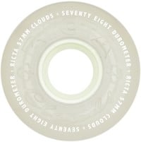 Ricta Cloud Cruiser Skateboard Wheels - gitd aqua (78a)