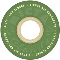 Ricta Cloud Cruiser Skateboard Wheels - green natural (86a)