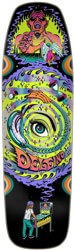 Santa Cruz Delfino Pinball Vision Vista 9.14 Skateboard Deck
