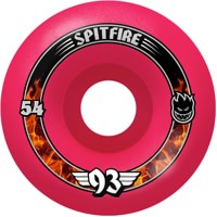 Spitfire Formula Four 93 Radial Skateboard Wheels - pink 54 (93d)