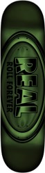 Real DBX Oval Full Shape Skateboard Deck - green